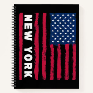 Geweldig New York Verenigde Staten Amerika Amerika Notitieboek