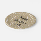 Geweldig nieuwjaarsfeest papieren bordje (Gekanteld)