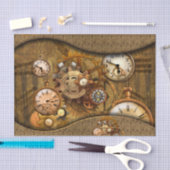 Geweldig nobele steampunkontwerp tissuepapier (Craft)