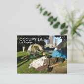 Geweldig Occupy LA Briefkaart! Briefkaart (Staand voorkant)