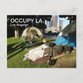 Geweldig Occupy LA Briefkaart! Briefkaart (Voorkant)