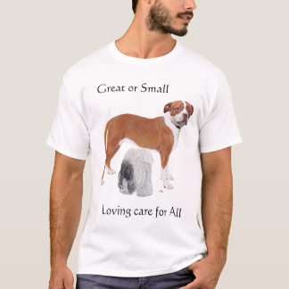 Geweldig of Klein - Liefdevolle Zorg voor Iedereen T-shirt