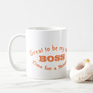 Geweldig om mijn eigen BOSS-tijd te zijn voor een Koffiemok