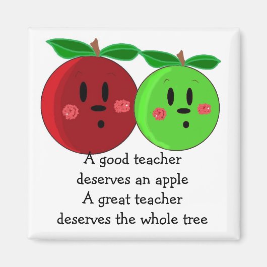 Geweldig Ontwerp voor Appelonderwijs Magneet (Voorkant)