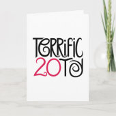 Geweldig op 20-kaart kaart (Voorkant)