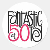 Geweldig op 50 Sticker (Voorkant)