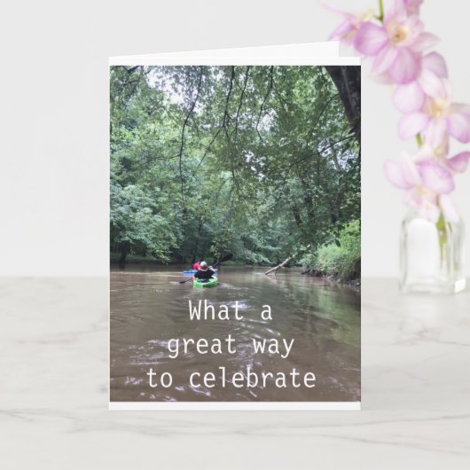 GEWELDIG OP EEN SPORTMAN OF VROUW KAART (Orchidee)