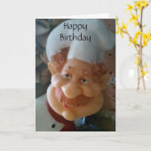 GEWELDIG OP MIJN "FAVORITE CHEF" KAART (Gele Bloem)