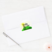 Geweldig opstaan morgen ronde sticker (Envelop)