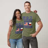 Geweldig Patriottisch Echt Texas T-shirt (Unisex)
