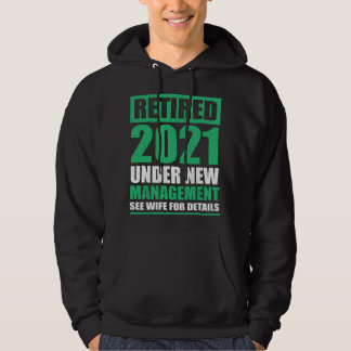 Geweldig pensioen 2021 Geschenk Gepensioneerden Ec Hoodie