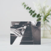 Geweldig Piano-ontwerp Briefkaart (Staand voorkant)