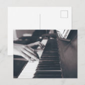 Geweldig Piano-ontwerp Briefkaart (Voorkant / Achterkant)