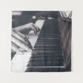 Geweldig Piano-ontwerp Wandkleed (Voorkant)