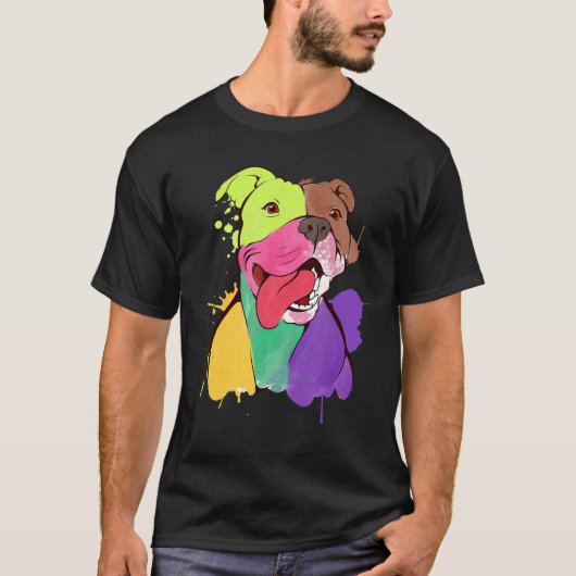 Geweldig Pitbull T-shirt Pit Bull Cadeau (Voorkant)