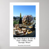 Geweldig Poster met wijnovers! (Voorkant)