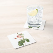 geweldig roos met kool van Redouté Kartonnen Onderzetters (Insitu)