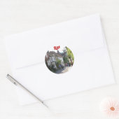 Geweldig! Rye England Ronde Sticker (Envelop)