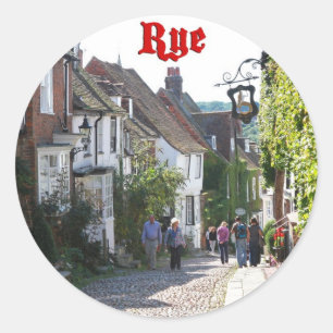 Geweldig! Rye England Ronde Sticker