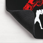 Geweldig Savate Boksen Design Trap Mma Kickboksen  Muismat (Hoek)