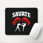 Geweldig Savate Boksen Design Trap Mma Kickboksen  Muismat (Met muis)