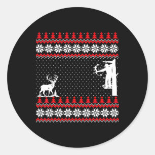 Geweldig Schattig Grappig Eend Jager Hertenjacht L Ronde Sticker