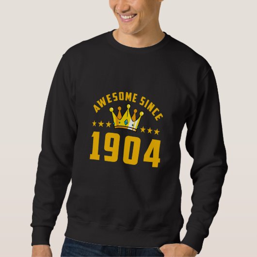 Geweldig sinds 1904 Verjaardag   Trui (Voorkant)