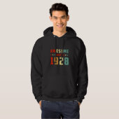 Geweldig sinds 1928 Verjaardag Hoodie (Voorkant volledig)