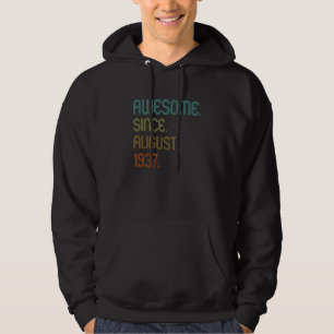 Geweldig sinds 1937 84ste verjaardag Retro mannen Hoodie