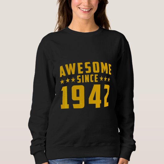 Geweldig sinds 1942 Verjaardag Trui (Voorkant)