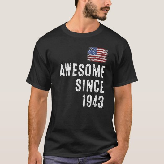 Geweldig sinds 1944, 79e verjaardag Premium T-shirt (Voorkant)