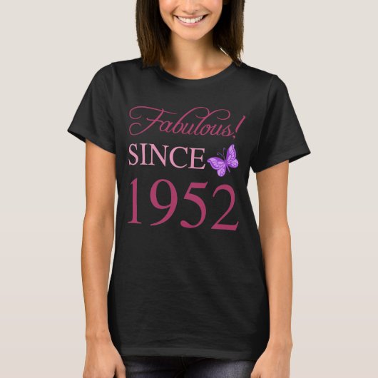 geweldig sinds 1952 t-shirt (Voorkant)