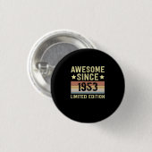 Geweldig sinds 1953 Retro 69 Jaar Verjaardag Ronde Button 3,2 Cm (Voorkant /achterkant)
