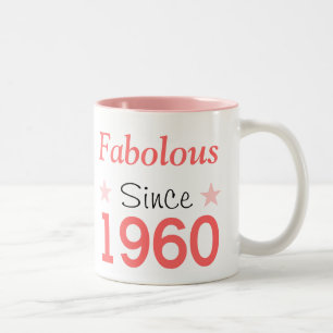 geweldig sinds 1960 tweekleurige koffiemok