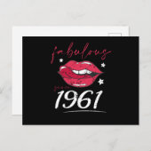 Geweldig sinds 1961 briefkaart (Voorkant / Achterkant)