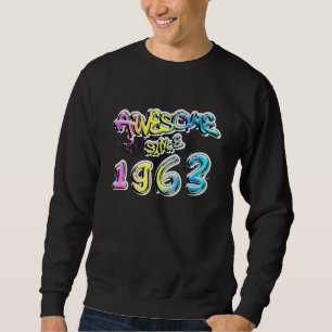 Geweldig sinds 1963 Graffiti Motief Trui