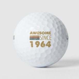 Geweldig sinds 1964 60e verjaardag golfballen