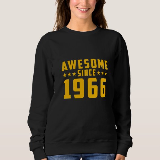 Geweldig sinds 1966 Verjaardag Trui (Voorkant)