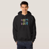 Geweldig sinds 1969 Graffiti Motief Hoodie (Voorkant volledig)