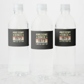 Geweldig sinds 1973 verjaardag waterfles etiket (Flessen)