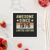 Geweldig sinds 1976 Verjaardag Servet (Insitu)