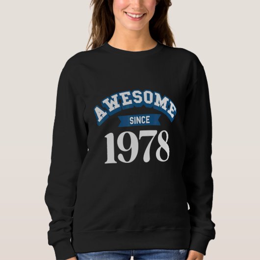 Geweldig sinds 1978 trui (Voorkant)