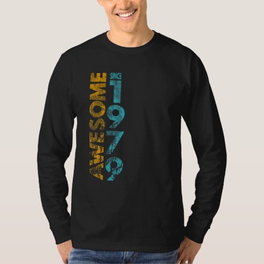 Geweldig sinds 1979 1 t-shirt (Voorkant)