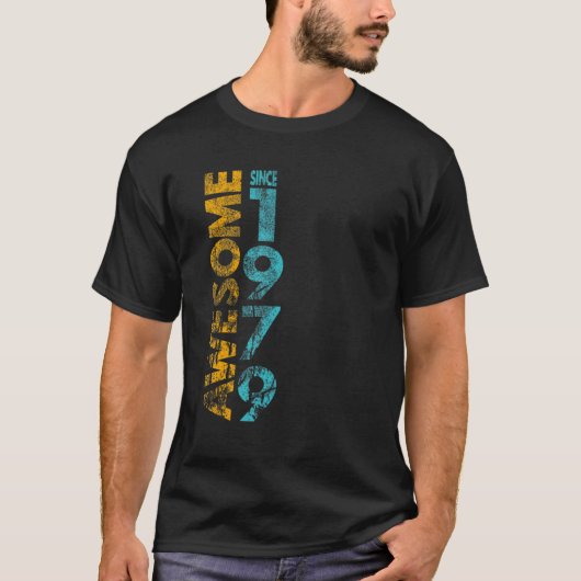 Geweldig sinds 1979 1 t-shirt (Voorkant)