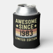 Geweldig sinds 1983 Verjaardag Blikjeskoeler (Blikje Voorkant)