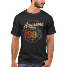 Geweldig sinds 1986 Retro Vintage Verjaardag