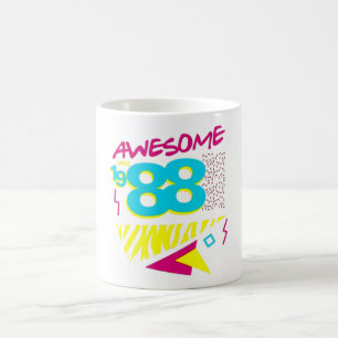 Geweldig sinds 1988 Retro 80s Verjaardag Koffiemok