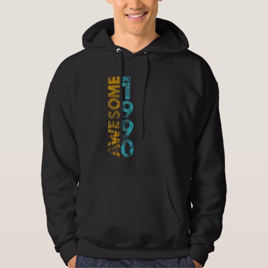 Geweldig sinds 1990 hoodie (Voorkant)