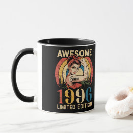Geweldig sinds 1996 Retro 30e verjaardag voor vrou Mok