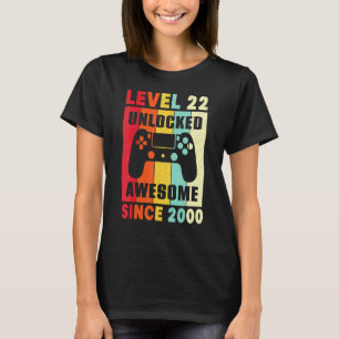 Geweldig sinds 2000 Vintage Controller Meisjes Jon T-shirt